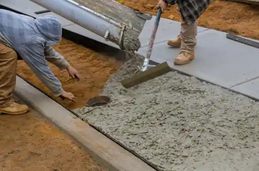 Decorative concrete surface finished in Little Elm